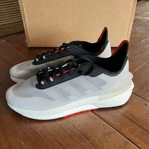 Adidas Avryn Men's Trainer Sneaker (HP5969) Core Black / Solar Red NEW 9M